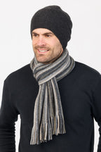 Multi Striped Possum Merino Scarf - Native World