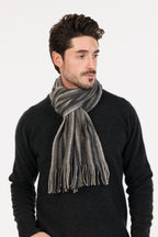 Multi Striped Possum Merino Scarf - Native World