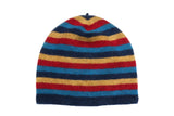 Kids Possum Merino Striped Beanie