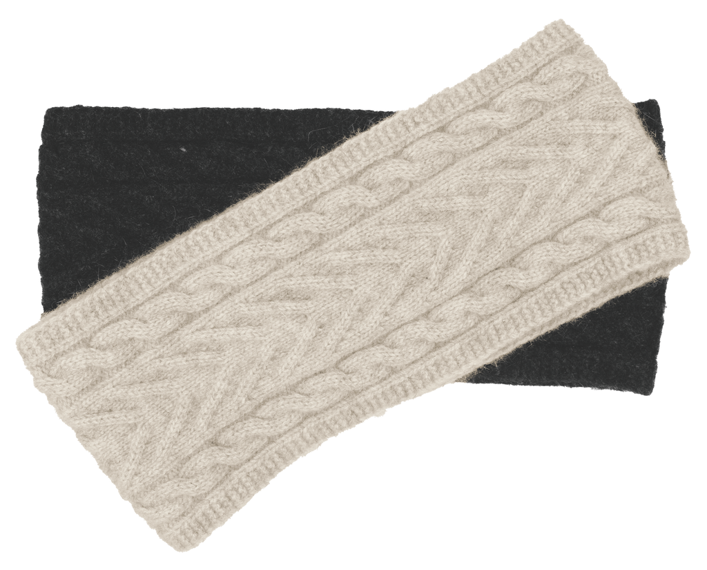 Cable Possum Merino Head Band