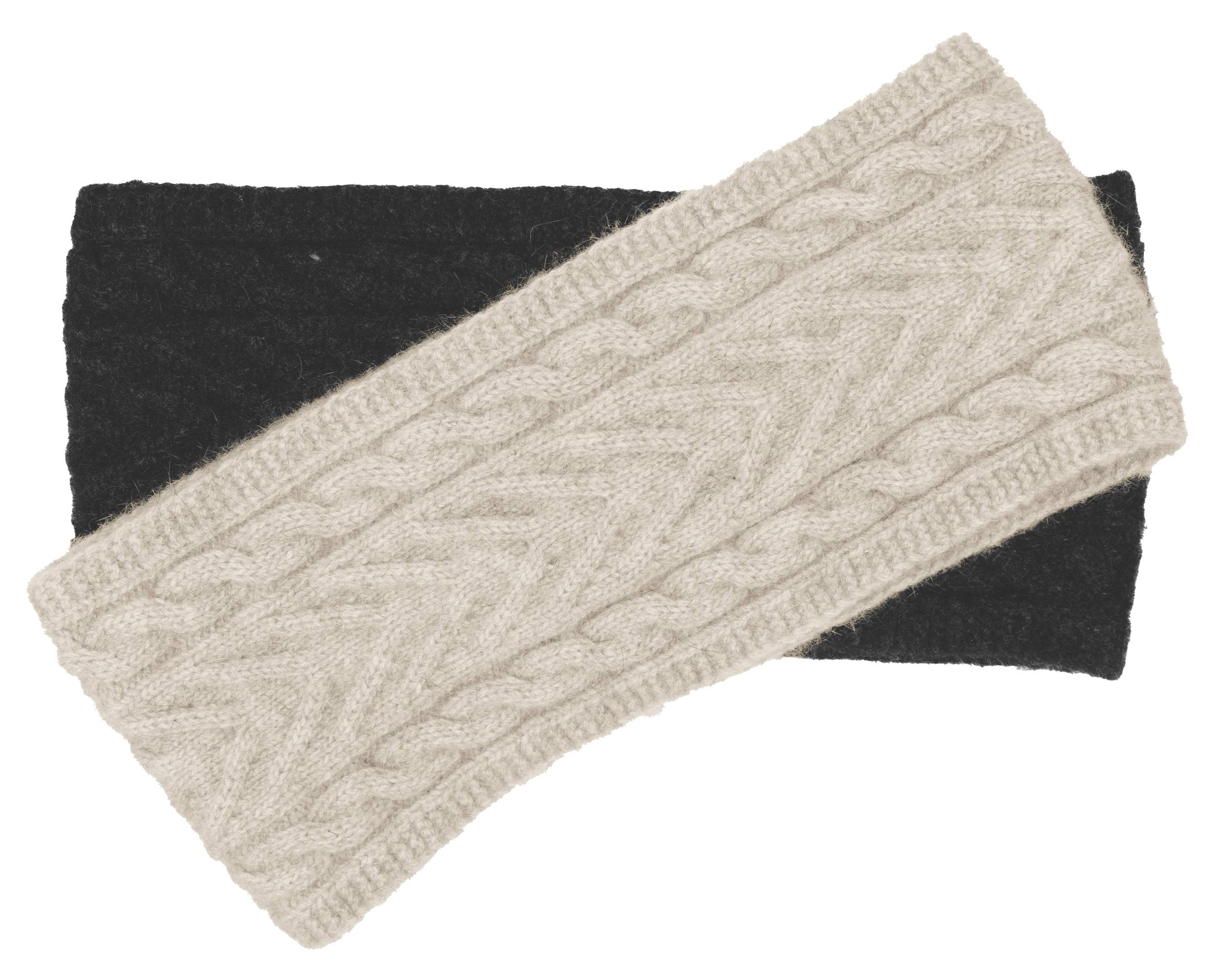 Cable Possum Merino Head Band