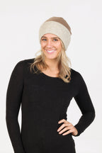 Plain Possum Merino Reversible Beanie