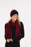 Plain Possum Merino Reversible Beanie