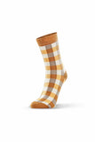 Norsewear Check Merino Sock - Yellow