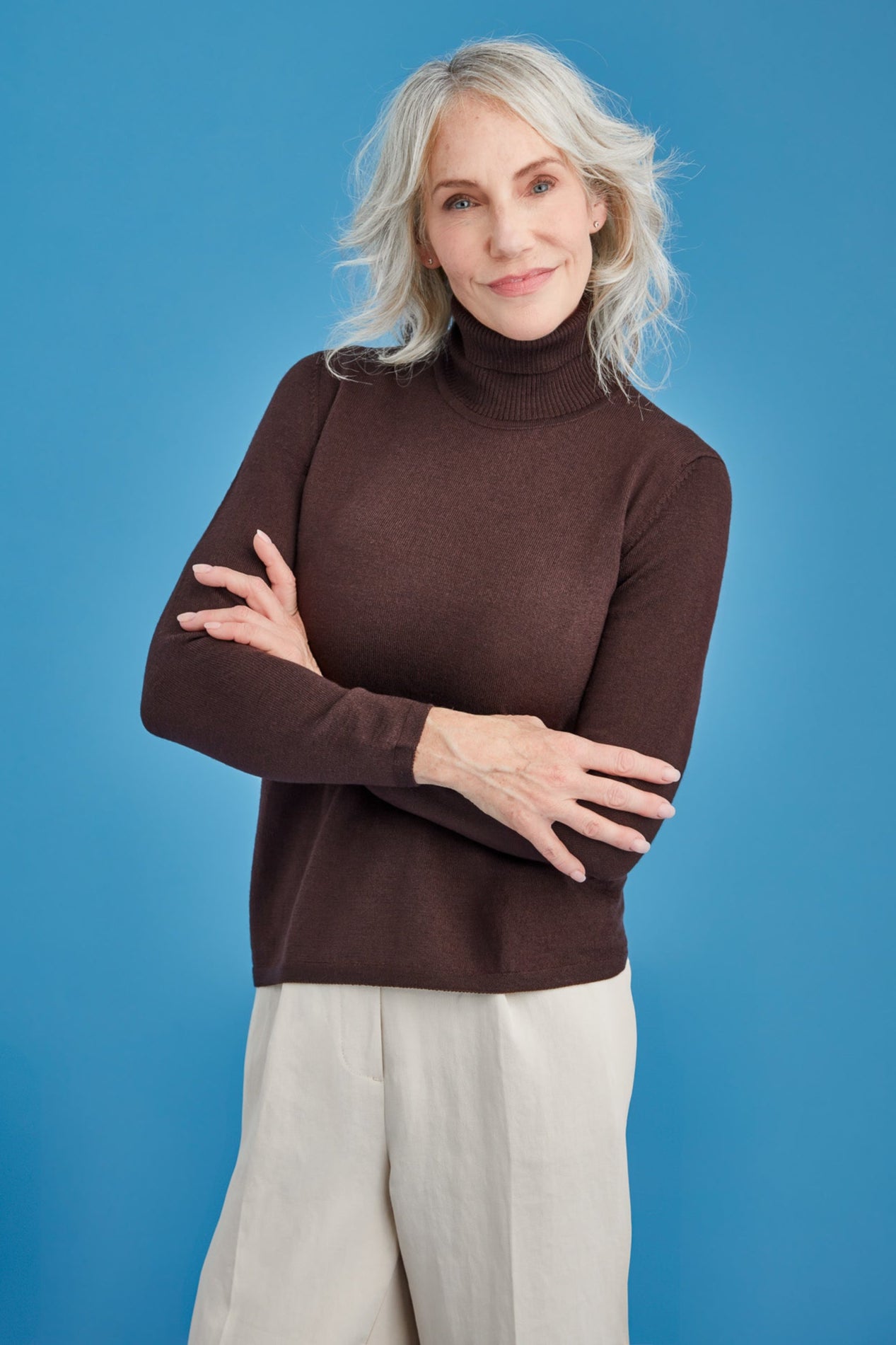 Long Sleeve Classic Merino Wool Polo Main image