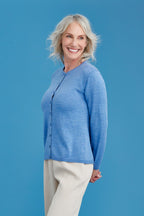 Classic Merino Wool Button Cardigan