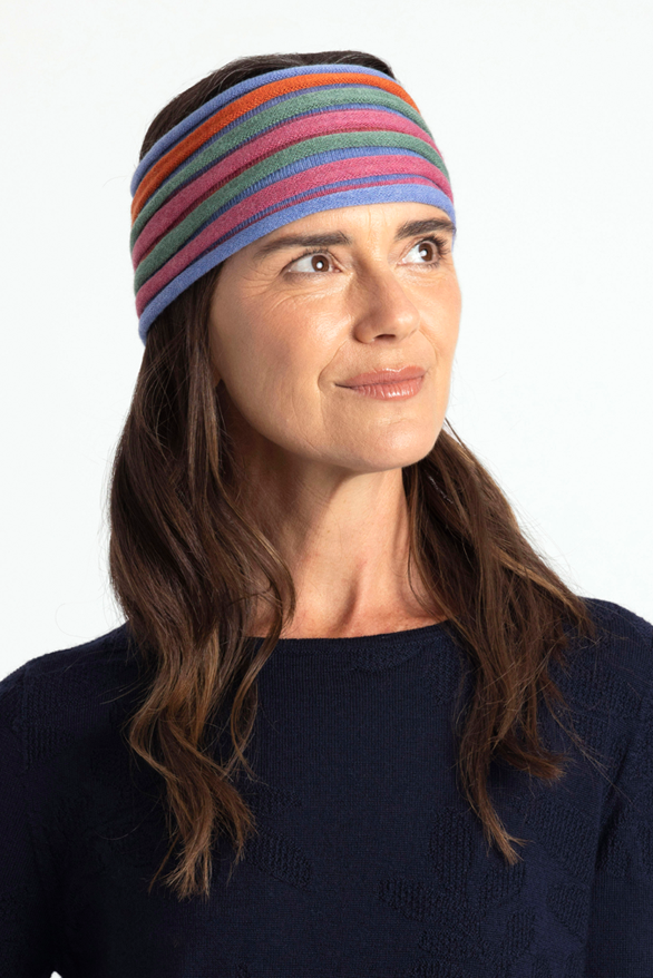 Multi Stripe Merino Wool Headband Main image