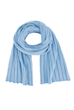 Merino Rib Scarf - Royal Merino