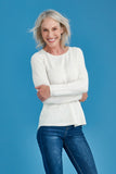 Flora Stitch Merino Sweater