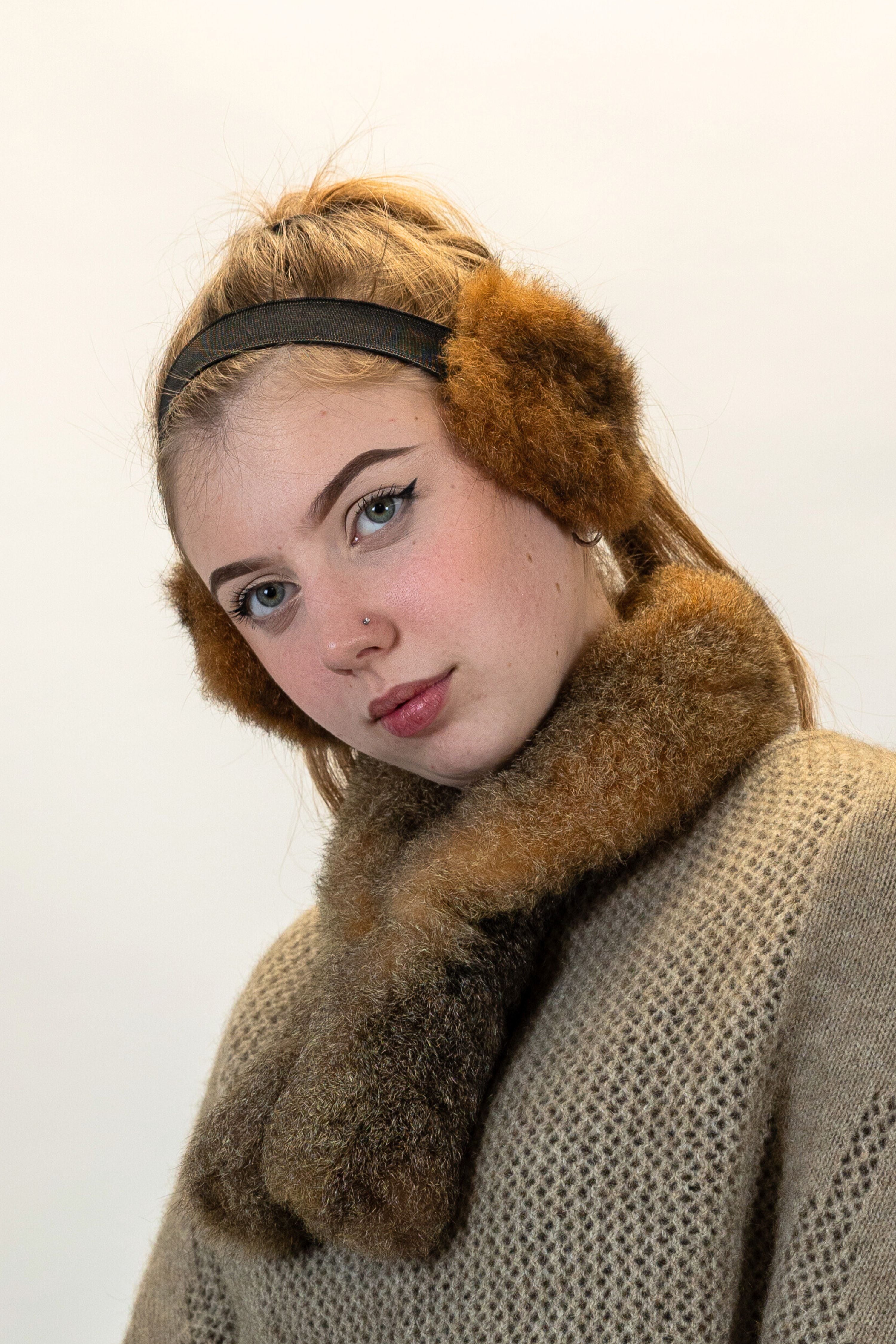 Genuine Possum Fur Earmuffs