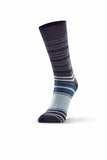 Varied Stripe Merino Socks