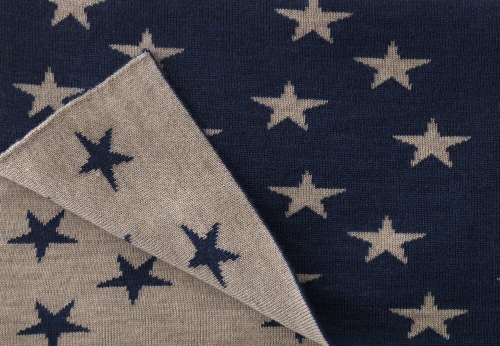 Star Merino Baby Blanket