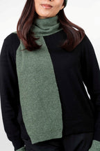 Moss Stitch Possum Merino Scarf