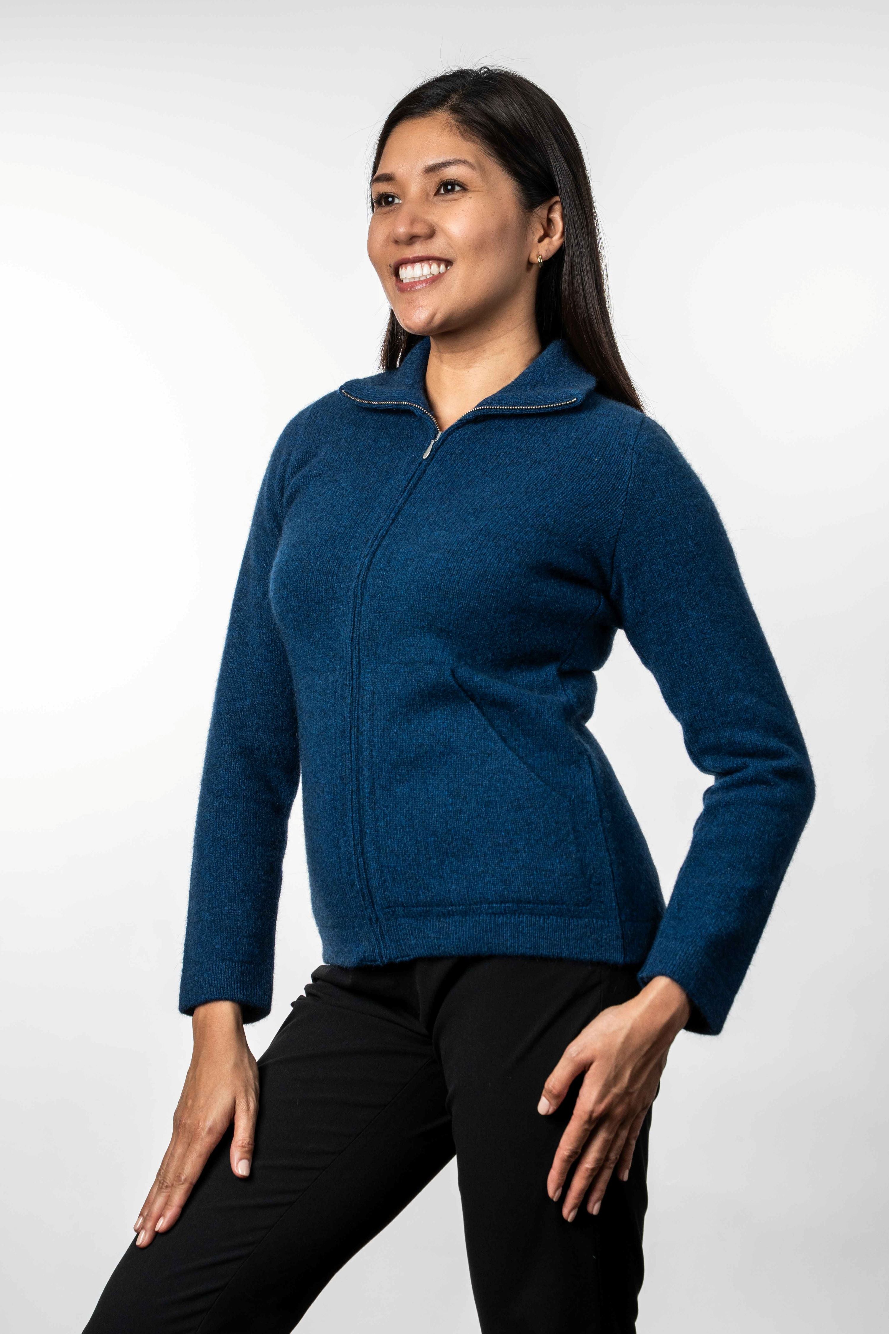 Zip Possum Merino Jacket - Trilogy Secondary image