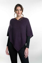Moss Stitch Possum Merino Poncho - Trilogy