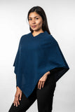Moss Stitch Possum Merino Poncho - Trilogy
