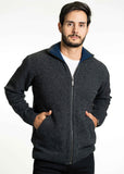 Possum Merino Zip Jacket with Pockets - Trilogy Knitwear