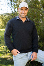 V Neck Possum Merino Jumper