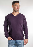 Possum Merino V Neck Jumper - Trilogy Knitwear