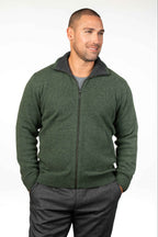 Zip Up Possum Merino Jacket with Pockets