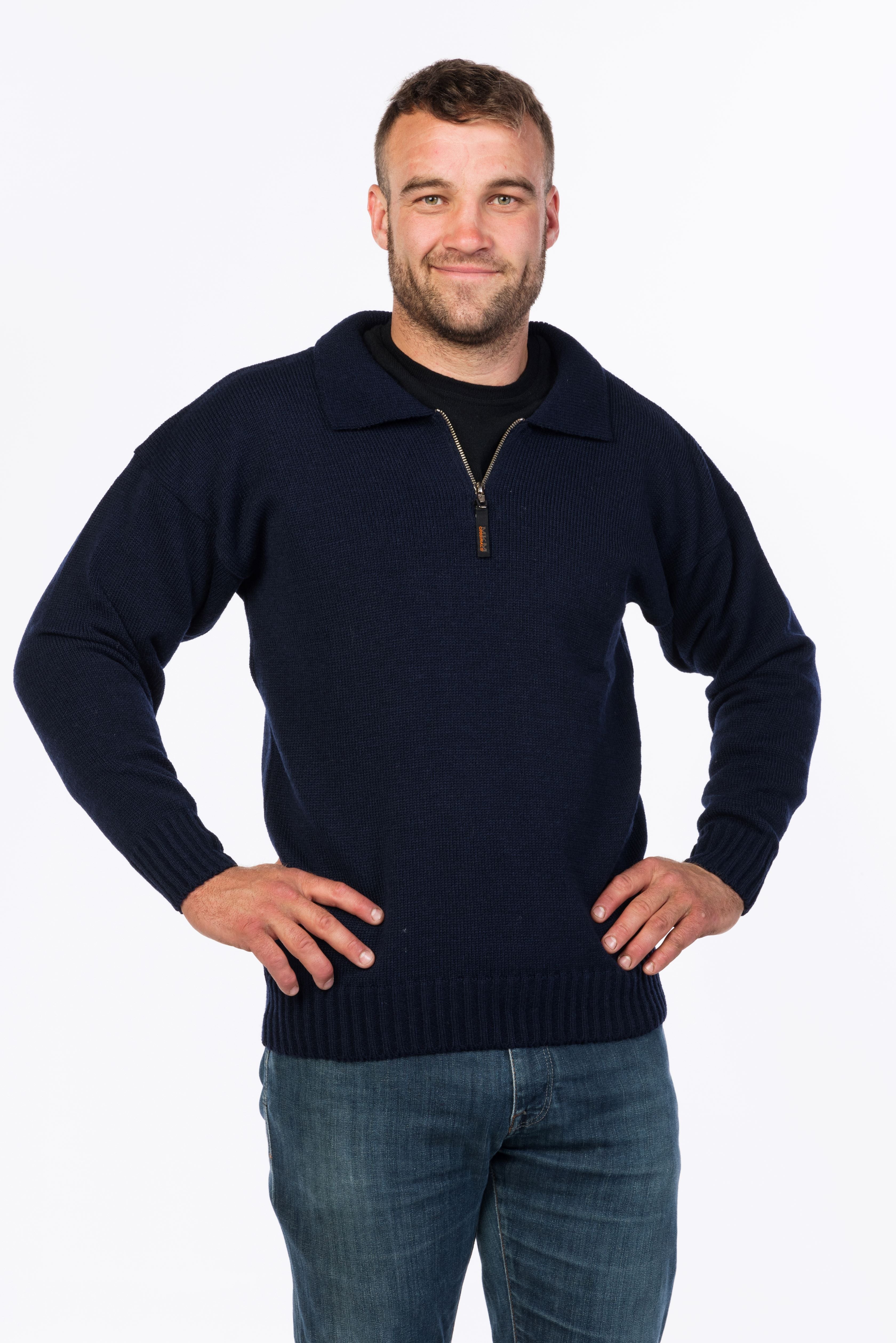 Workwear Pure NZ Wool Sweater Secondary image