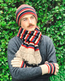 Striped Possum Merino Beanie