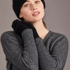 Fine Rib Possum Merino Hat