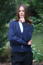 Prime V-Neck Possum Merino Cardigan