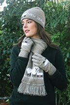 Sheep Design Possum Merino Beanie