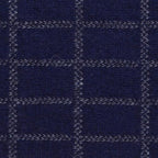 Check Possum Merino Scarf with Lambskin Trim