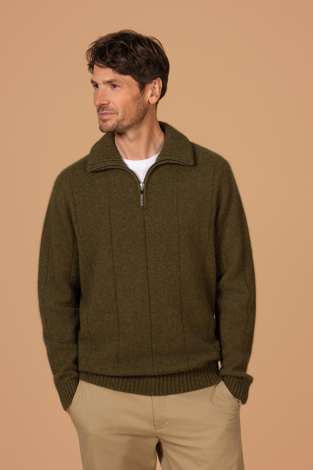 Javelin Possum Merino Zip Sweater
