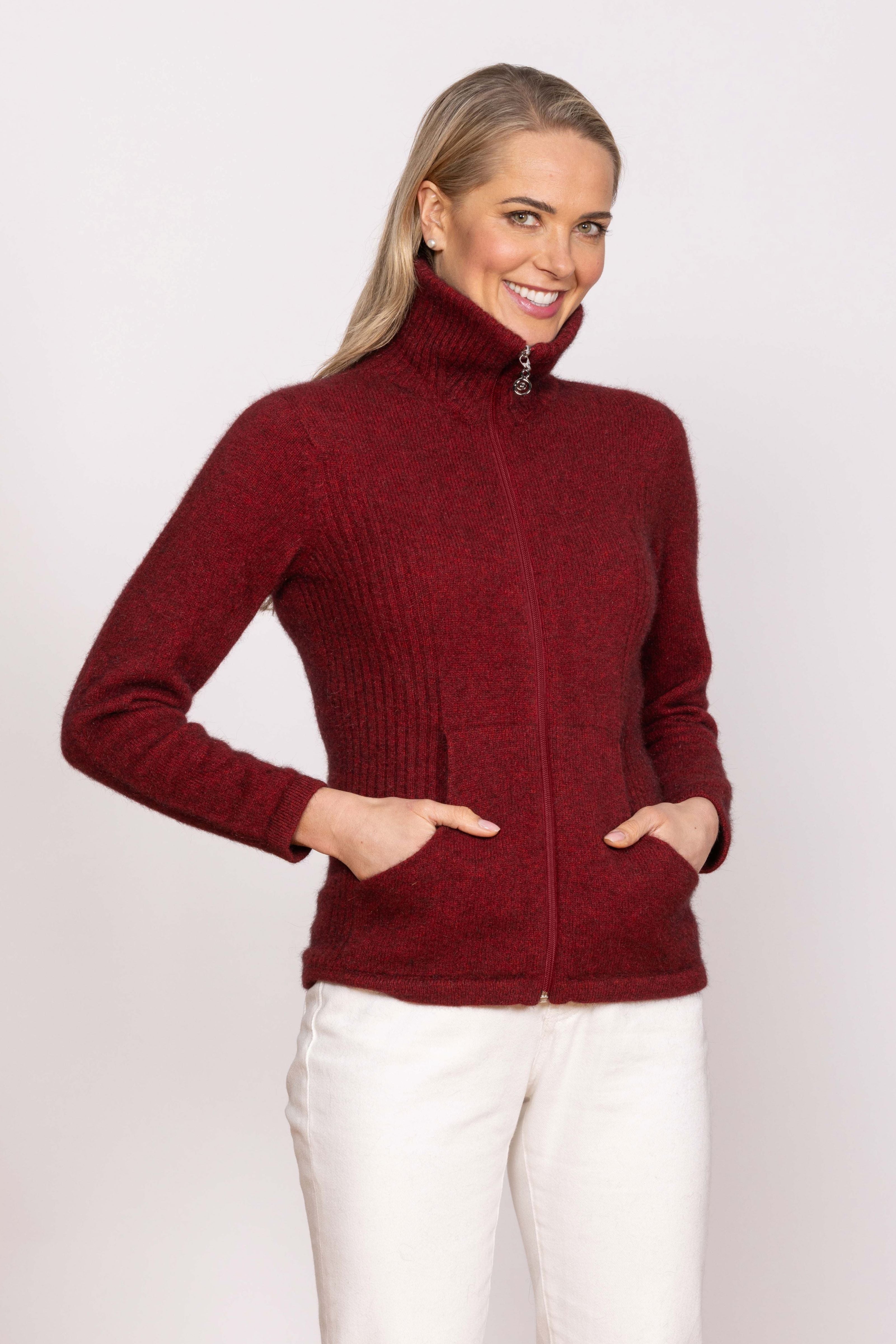 Market Day Possum Merino Jacket Main image