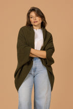 Longline Possum Merino Wrap