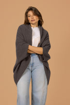 Longline Possum Merino Wrap