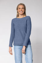 Crossover Possum Merino Crew Sweater