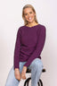 Crossover Possum Merino Crew Sweater