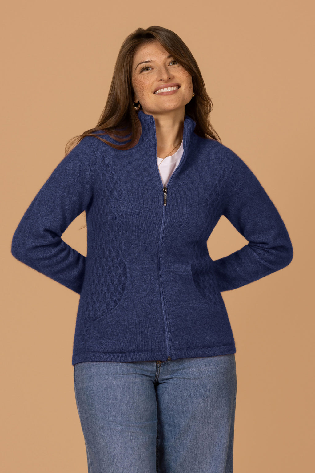 Honeycomb Possum Merino Jacket