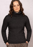 Possum Merino Polo Neck Jersey - Noble Wilde