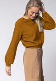 Bellow Sleeve Possum Merino Top