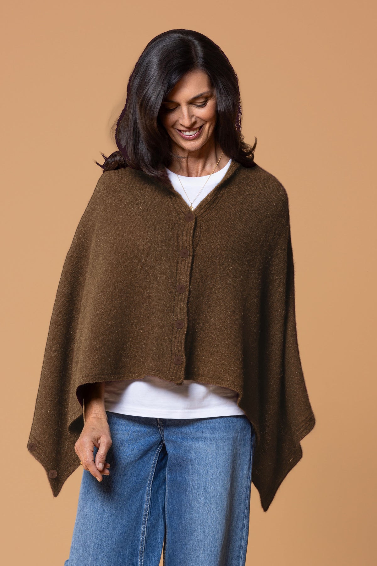 Wrap Up Possum Merino Cape