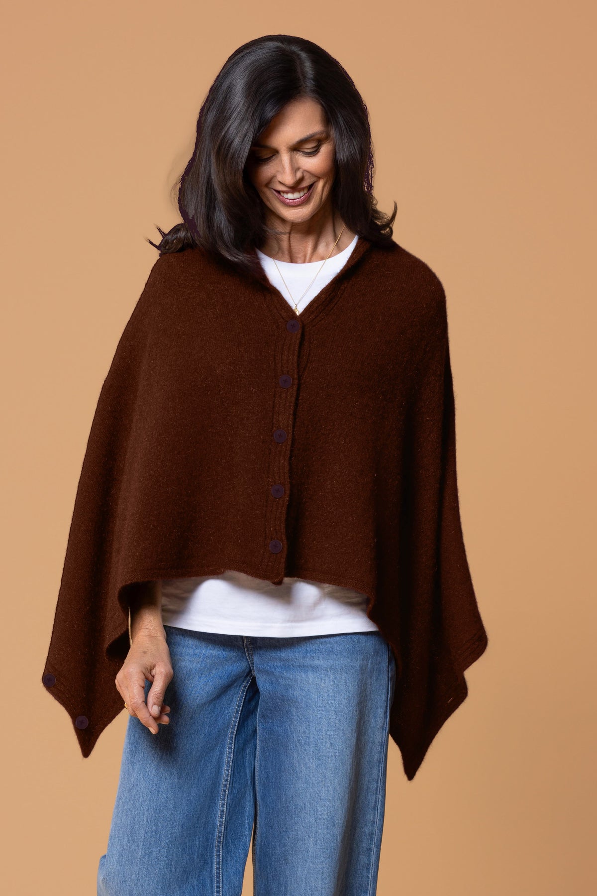 Wrap Up Possum Merino Cape