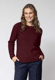 Rutland Possum Merino Raglan Crew