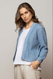 Serene Possum Merino + Cotton Cardigan