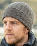 Rib Detail Possum Merino Beanie