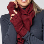 Fingerless Possum Merino Gloves NW
