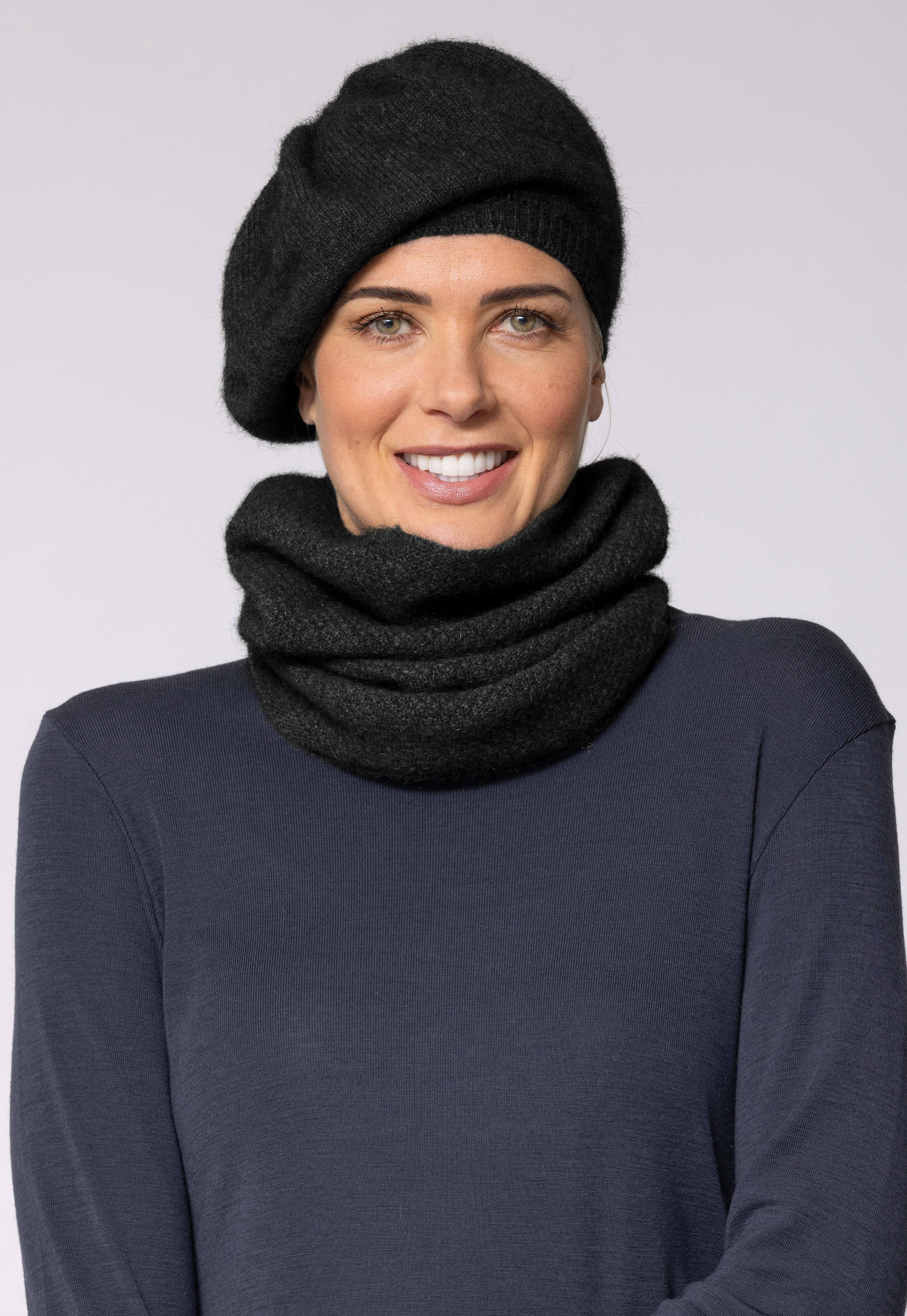 Versailles Possum Merino Beret