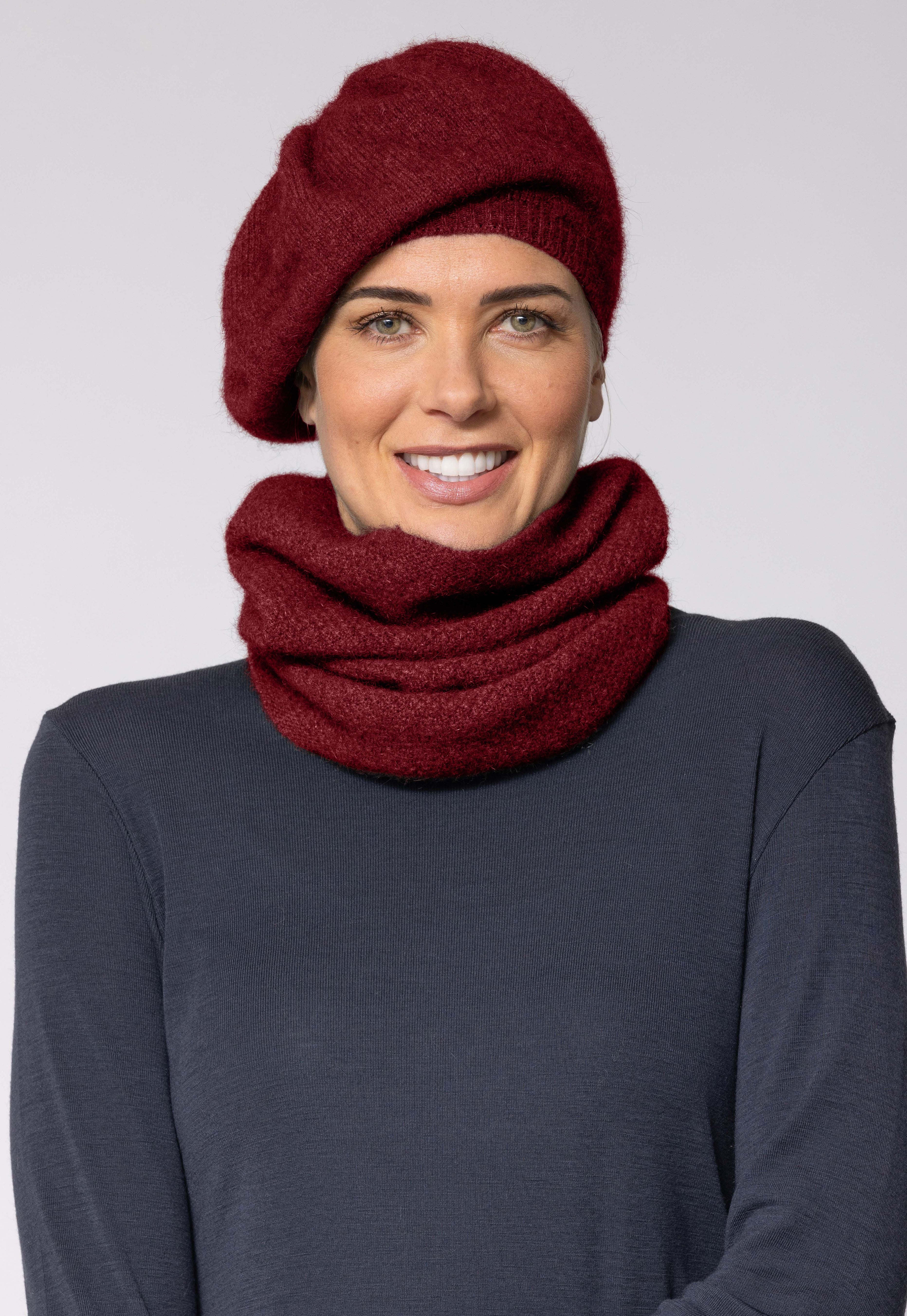 Versailles Possum Merino Beret