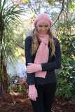 Alpaca Wool Cable Scarf - Lothlorian Knitwear