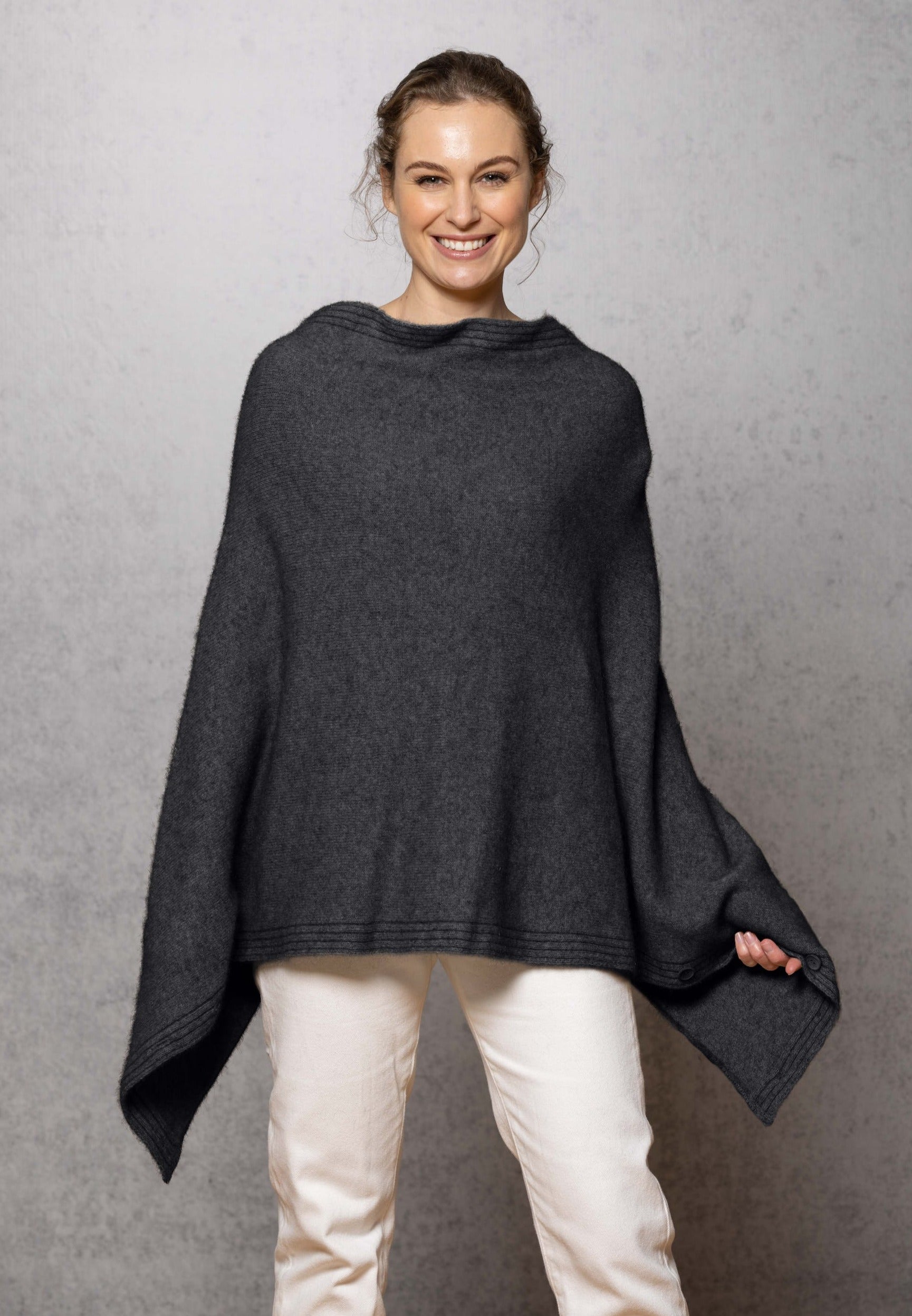 Wrap Up Possum Merino Cape Secondary image