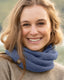 Moss Stitch Possum Merino Neck Warmer